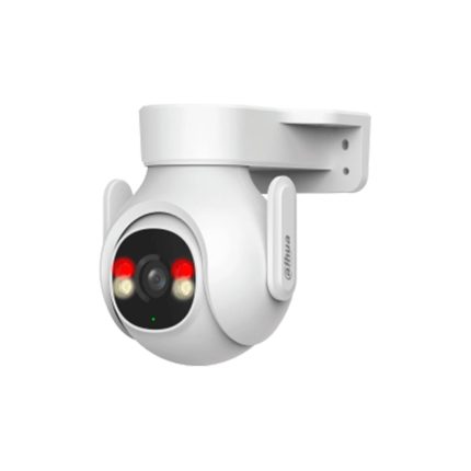 Cámara Dahua foco fijo,Wifi,3MP,PT,P66,IR hasta 10mts,AI Detección Humana y Vehiculos,Patrullas (Preset Patrol),Autoseguimiento Humano y de Vahiculos,Alarma por Sonido Anormal,Alarma de Sonido y de Luz,Smart Dual Light,Wifi 6,Audio bidireccional,Soporta Micro SD hasta 256GB,Gestion desde la App DMSS (Dahua)