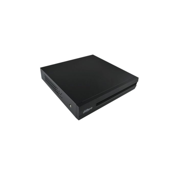 Grabador Dahua XVR, 4 Canales, Inteligencia Artificial, Penta-brid (CVBS/HDCVI/AHD/TVI/IP), H264+/H265+, Audio in/out. Hasta 6TB (Disco Duro No incluido)
