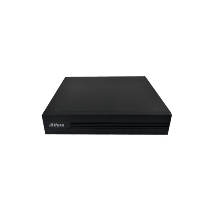 Grabador Dahua XVR, 4 Canales, Inteligencia Artificial, Penta-brid (CVBS/HDCVI/AHD/TVI/IP), H264+/H265+, Audio in/out. Hasta 6TB (Disco Duro No incluido)