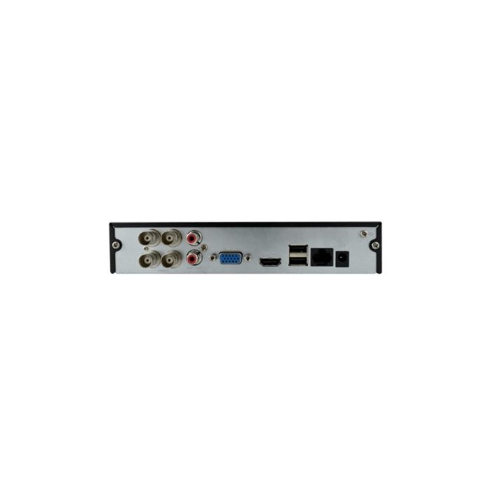 Grabador dahua XVR, 4 Canales, Hasta 6MP, H265+, 2 USB, 1 HDD, 1 HDMI, Hasta 6TB (Disco duro no incluido)