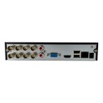Grabador Dahua XVR, 8 Canales, Inteligencia Artificial, Penta-brid (CVBS/HDCVI/AHD/TVI/IP), H264+/H265+, Audio in/out. Hasta 6TB (Disco Duro No incluido)