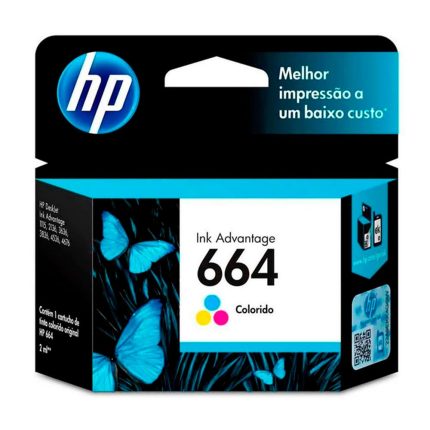 CARTUCHO HP TRICOLOR 664 HP DESKJET INK ADVANTAGE 1115,2135,3635,3835,4675 100pag