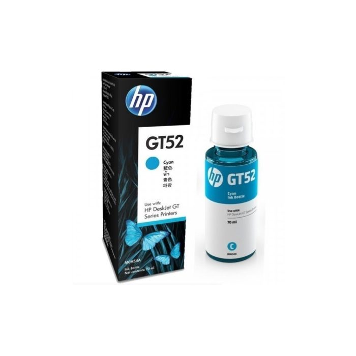 CARTUCHO HP CYAN GT52 BOTTLE DESKJET GT 5810 , 8.000 Pag.