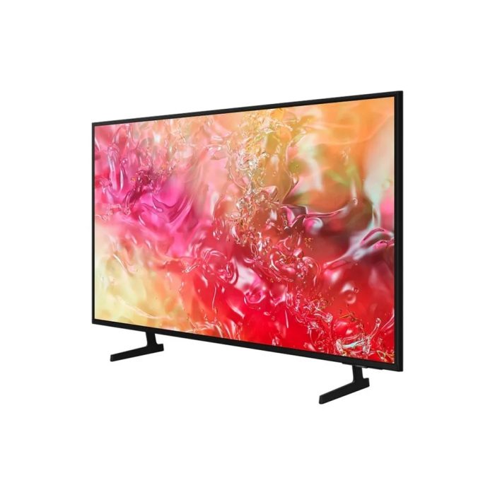 Televisor Samsung FLAT LED Smart TV 65 pulgadas Crystal UHD 4K  /3,840 x 2,160 /HDR / DVB-T2 /LAN /WIFI 5 / Bluetooth 5.2 / Google Meet / AirPlay 2 /modo ambiente/ Modo Juego/ HDMI x 3/ USB x1 /abre y edita archivos de Office/ Garantía 1 año, Ficha técnica completa en www.samsung.com.co