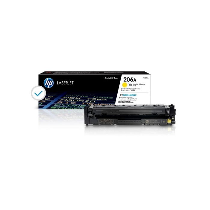 TONER HP AMARILLO 206A LASERJET PRO M255, M283 1.250 PAG