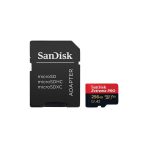 Tarjeta MicroSD SanDisk Extreme Pro UHS-I con adaptador 256GB