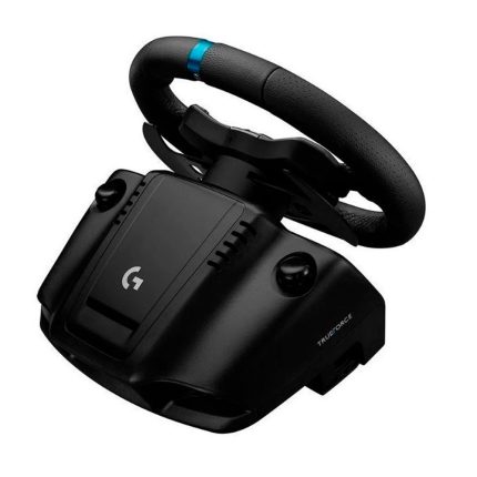 Combo Volante + pedales LOGITECH G923 para videojuegos color negro