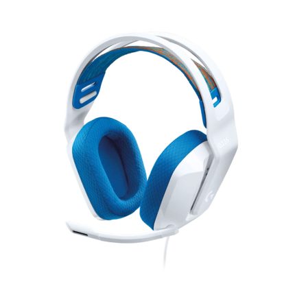Diadema LOGITECH Gaming G335 Plug 3.5mm Blanca