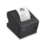 Impresora Epson Térmica de Recibos TM-T88VII-012; Puertos: USB+Ethernet+Serial, Autocortador, Ancho: 80mm/58mm, Velocidad: 500mm/s, Incluye fuente (4 años de Garantía)