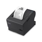 Impresora Epson Térmica de Recibos TM-T88VII-012; Puertos: USB+Ethernet+Serial, Autocortador, Ancho: 80mm/58mm, Velocidad: 500mm/s, Incluye fuente (4 años de Garantía)