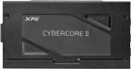 XPG CYBERCORE II, Negro, 80+ Platinum, Full Modular, 1300W, ATX 24x1, EPS 8x2, PCIE 6+2x10, MOLEXx8, 12VHPWRx1, SATAx12, Condensador 100% Japonés, 10 Años de Garantía