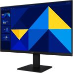 Monitor FHD Plano de 24 panel IPS, modo para cuidado ocular y eco saving plus Resolución 1920X1080 (16:9) plano Contraste tipico: 1000:1 a 250nit Tiempo de respuesta: 4ms (GTG) tasa de refresco 75 HZ Conectividad: VGA, HDMI (incluye CableHDMI) VESA 100x100mm Garantia 3 años