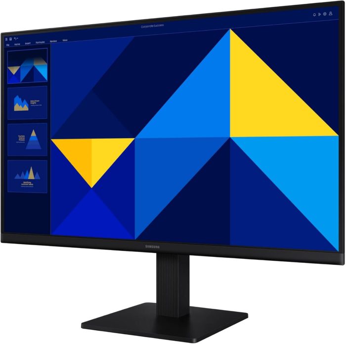 Monitor FHD Plano de 24 panel IPS, modo para cuidado ocular y eco saving plus Resolución 1920X1080 (16:9) plano Contraste tipico: 1000:1 a 250nit Tiempo de respuesta: 4ms (GTG) tasa de refresco 75 HZ Conectividad: VGA, HDMI (incluye CableHDMI) VESA 100x100mm Garantia 3 años