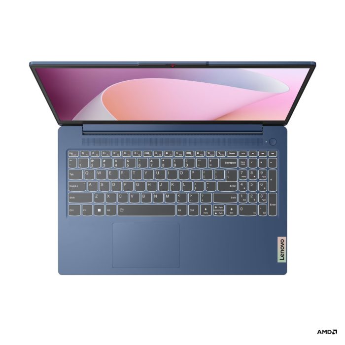 Portátil Lenovo IdeaPad Slim 3 15ABR8 AMD Ryzen 7 5825U 15,6 Pulgadas FHD Memoria 16GB Estado Solido 512GB Freedos Color Azul