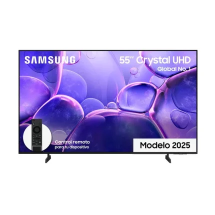 Televisor Samsung FLAT NEO QLED  Smart TV 55 pulgadas, UHD 4K  /3,840 x 2,160 / DVB-T2 / Procesador QN4 IA GEN2 144Hz/ Bluetooth / Dual Led / asistente de voz /  modo ambiente/ Modo Juego/  HDMI x 4 / USB x 2 /LAN/ abre y edita archivos de Office/ Control Solar/Garantía 1 año, Ficha tecnica completa en www.samsung.com.co