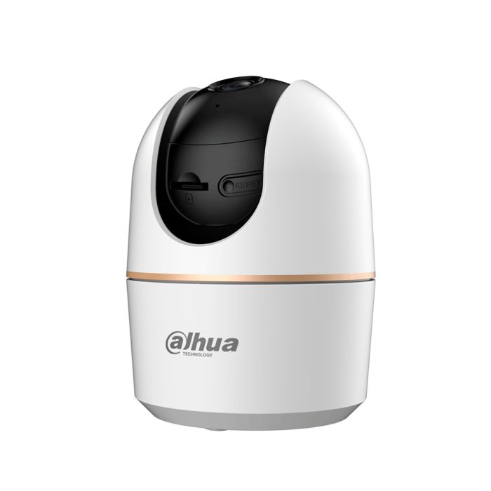 Cámara Dahua Wifi / 5MP / PT / DWDR, IR hasta 10mts, AI Detección Humana y Mascotas, Patrullas (Preset Patrol) Autoseguimiento, Alarma por Sonido Anormal, WIFI 6,Audio vidireccional, Soporta Micro SD hasta 256GB, Gestion desde la App DMSS (Dahua)