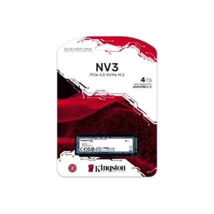 Unidad de estado solido ssd kingston 4000G NV3 M.2 2280 PCIe 4.0 NVMe