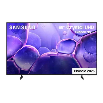 Televisor Samsung FLAT QLED  Smart TV 85 pulgadas, UHD 4K  /3,840 x 2,160 / DVB-T2 / Procesador Q4 lite/ Bluetooth / Dual Led / asistente de voz Bixby /  modo ambiente/ Modo Juego/  HDMI x 3 / USB x 1 /LAN/ abre y edita archivos de Office/ Garantía 1 año, Ficha tecnica completa en www.samsung.com.co