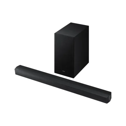 Barra de sonido Samsung, Subwoofer integrado, HDMI ARC, Optico digital, Conexión inalámbrica con el televisor, Experiencia de sonido envolvente, Potencia 40W, Garantia de 1 Año