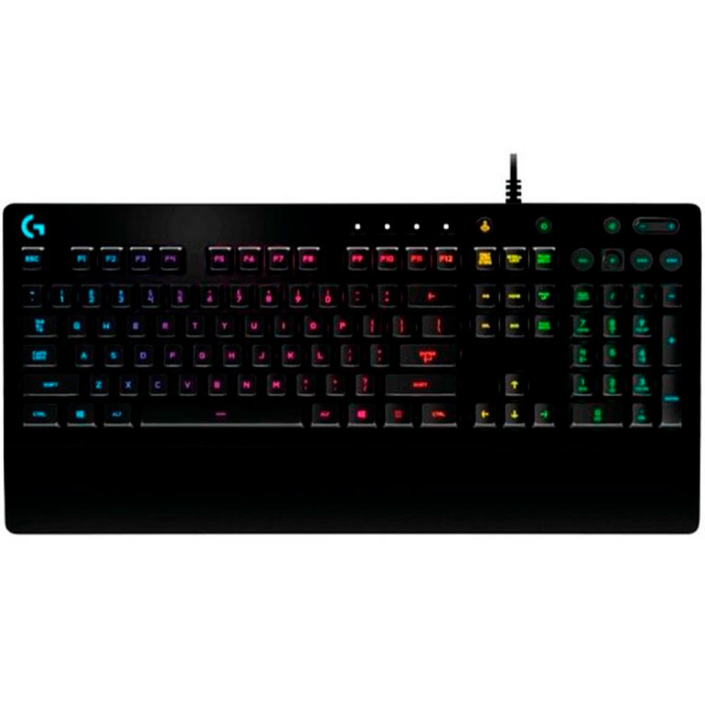 Teclado G213 prodigy logitech gaming ingles alámbrico USB RGB lightsync color negro Teclado G213 prodigy logitech gaming ingles alámbrico USB RGB lightsync color negro