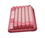 TECLADO INALAMBRICO POP ROSADO