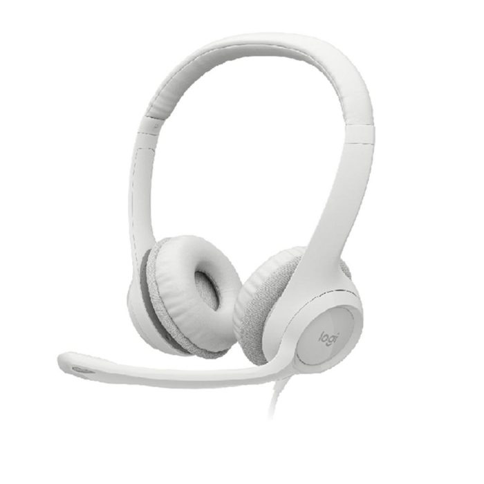 Diadema LOGITECH H390 USB color blanco