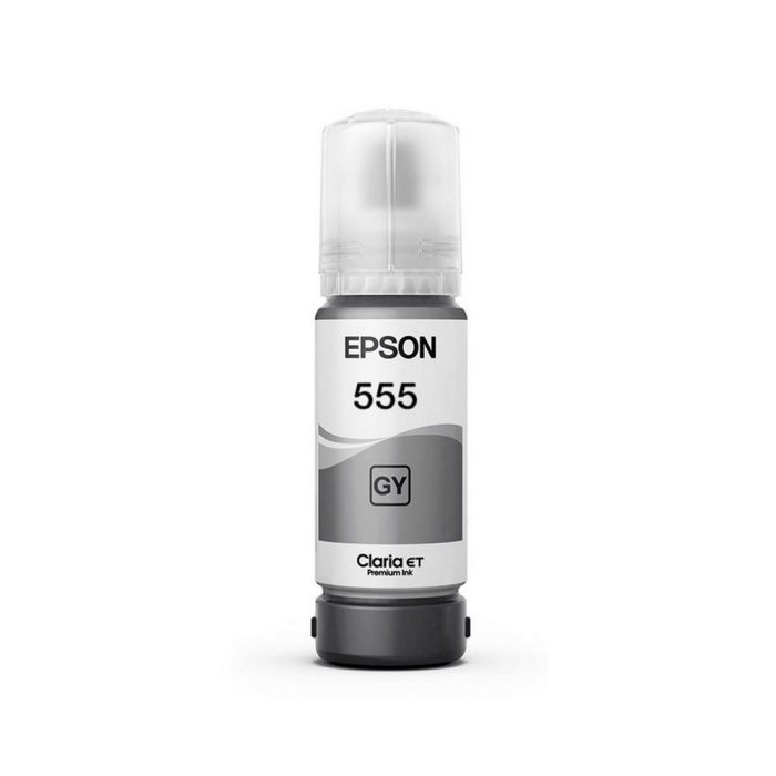 Botella de Tinta EPSON T555520 AL 70 ml Impresión de Fotografía COLOR Gris