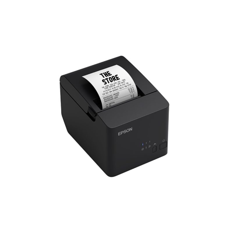 Impresora Epson Térmica de Recibos TM-T20IIIL-001; 80mm/48mm, Puerto USB +Serial, Incluye Fuente. (Garantia 1 Año).