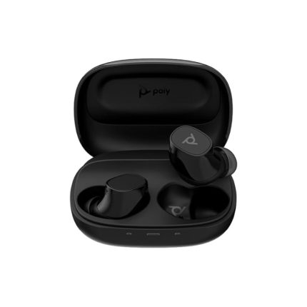 Poly Voyager Free 20 Black Earbuds +Basic Charge Case