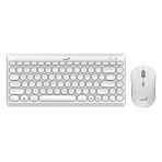 Teclado Genius RS2Combo teclado + mouse Genius LuxeMate Q8000 inalambrico White