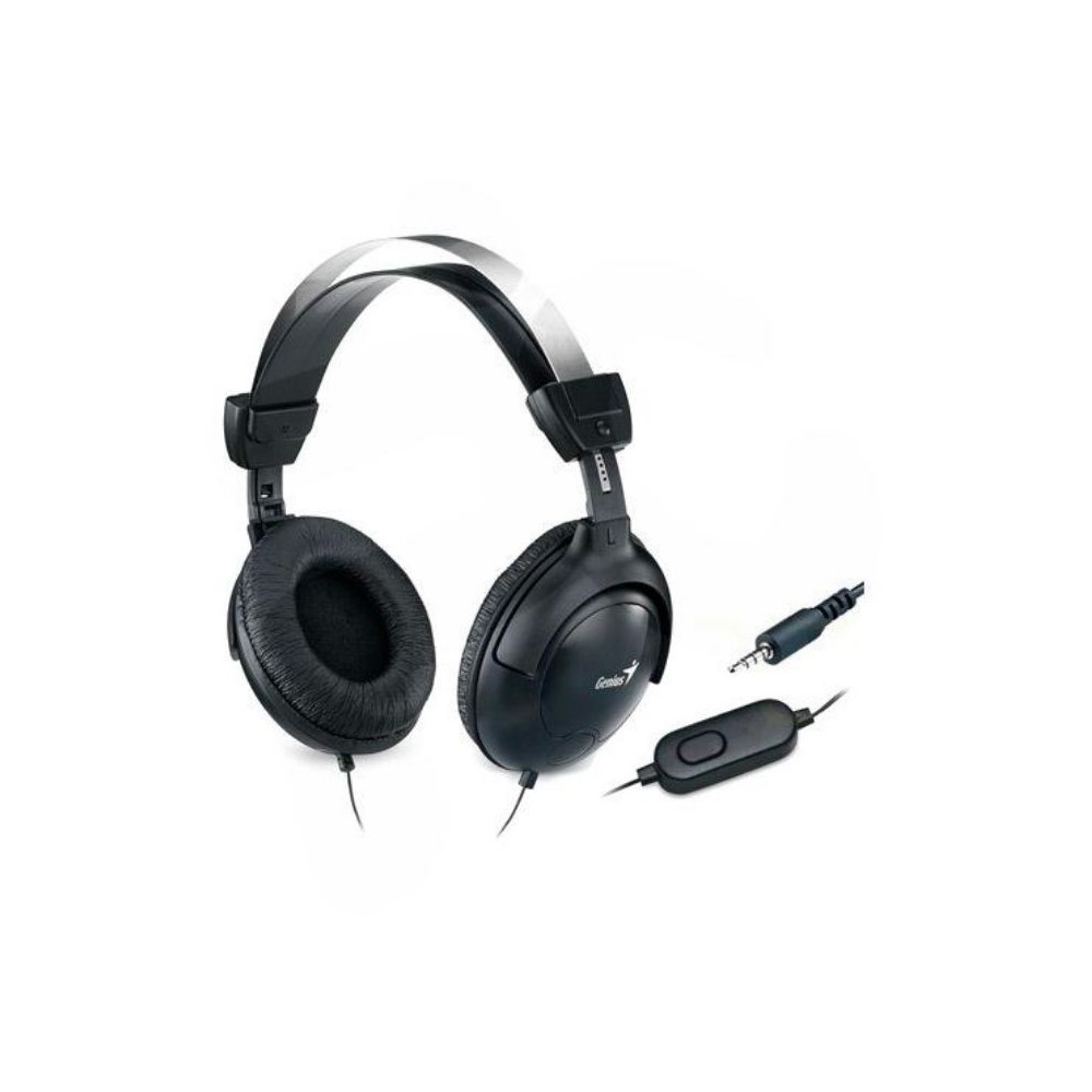 Audífono diadema GENIUS HS-M505X Plug 3.5mm Negro Audífono diadema GENIUS HS-M505X Plug 3.5mm Negro