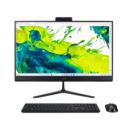 Acer Aspire C24-2GLR16 AIO  Intel® 13thGen Core™ i5 13420H 23,8 16GB *1/512SSD/DDR4 SO-DIMM x2 Intel® UHD Graphics 1 Displayport 1.4 /2 Type-A (USB3.2 Gen2)/x2 Type-A (USB2.0) X1 (1G LAN)/Teclado y Mouse inalambrico/Linux (Eshell)