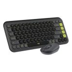 COMBO TECLADO MOUSE POP ICON COMBO-GRAPHITE
