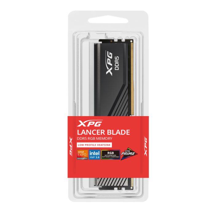 memoria lancer blade RGB 6000mhz 16gb negra