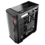 XPG BATTLECRUISER II, Negro, E-ATX Torre Media, 3.5incx2+3,E/S: USB-Cx1, USBx2, HD Audiox1, Resetx1, Powerx1, Ventilador: Frontalx4, Traserox1, 2 años de Garantía
