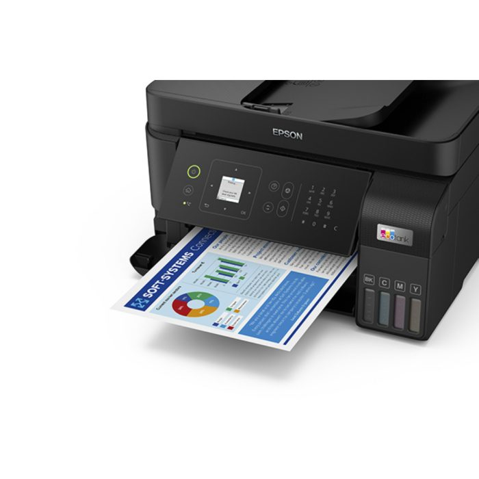 Impresora Multifuncional EPSON Ecotank L5590 COLOR Negro