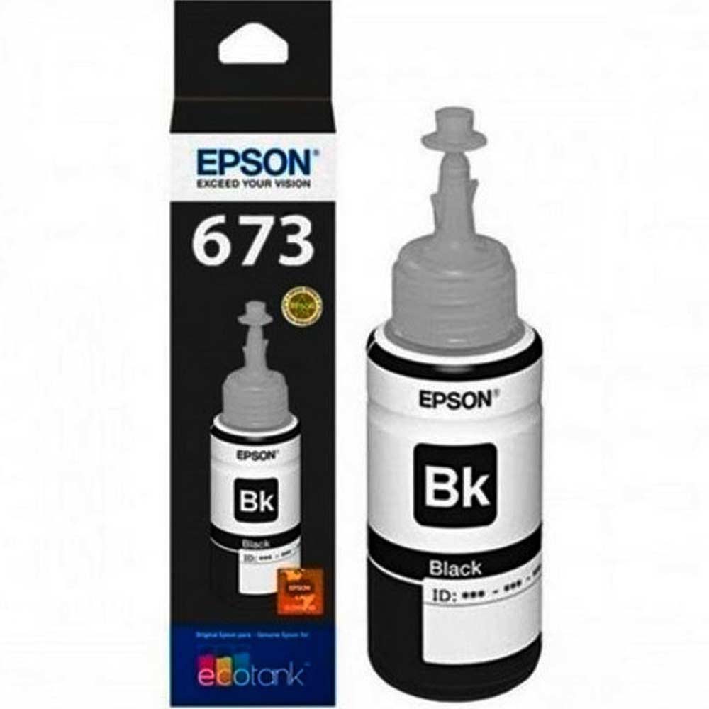 Botella de Tinta EPSON T673120 AL L800/805 COLOR Negro Botella de Tinta EPSON T673120 AL L800/805 COLOR Negro