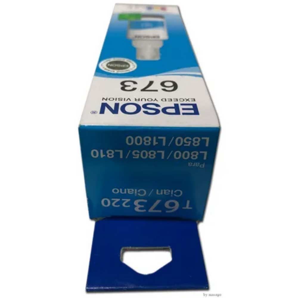 Botella de Tinta EPSON T673220 AL L800/805 COLOR Cyan Botella de Tinta EPSON T673220 AL L800/805 COLOR Cyan