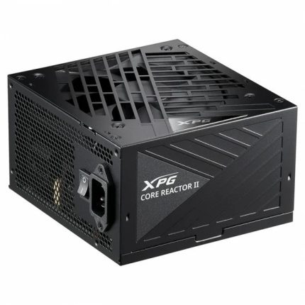 XPG CORE REACTOR II VE, Black, 80+ Gold, Full Modular, 750W, ATX 24x1, EPS 8x2, PCIE 6+2x3, MOLEXx2, 12VHPWRx1, SATAx6, TW Capacitor,