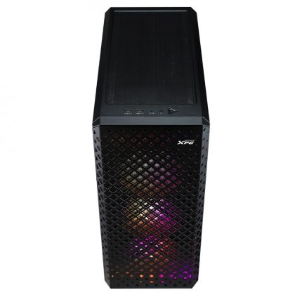 XPG DEFENDER PRO, Negro, E-ATX Torre Media, 3.5incx2, I/O: USBx2, HD Audiox1, Resetx1, Powerx1, Ventilador: Frontalx2, Traserox1, 2 Años Garantía
