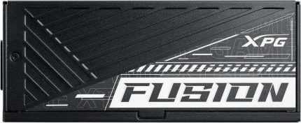 XPG FUSION, Negro, Digital, Soporte de software PRIME, 80+ Titanium, Full Modular, 1600W, ATX24x1, EPS 8x2, PCIE 6+2x10, MOLEXx4, 12VHPWRx2, SATAx12, Condensador 100% Japonés, 12 Años de Garantía