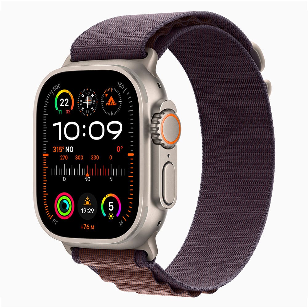 Reloj APPLE Watch Ultra 2 (GPS + Cellular) - Caja de titanio de 49 mm - Correa Loop Alpine índigo - Talla M Reloj APPLE Watch Ultra 2 (GPS + Cellular) - Caja de titanio de 49 mm - Correa Loop Alpine índigo - Talla M