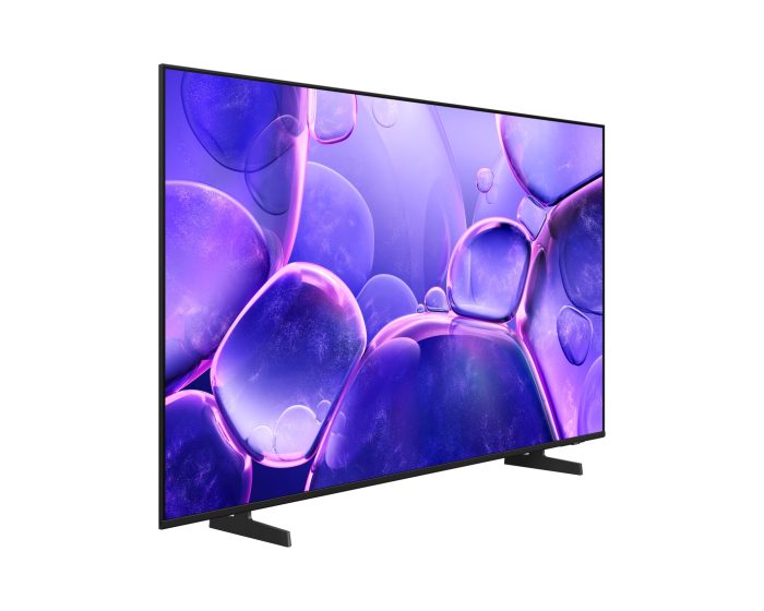 Televisor Samsung FLAT LED CRYSTAL Smart TV 43 pulgadas Crystal UHD 4K  /3,840 x 2,160 / DVB-T2 / HDR /LAN/ WIFI 5/ Control remoto Solar / Soporte ajustable / Bluetooth 5.3 / Google Meet / Multi view/ AirPlay 2 / Bixby desde el control /modo ambiente/ Modo Juego/ HDMI x 3/ USB x1-A /abre y edita archivos de Office/ control de voz/Garantía 1 año, Fi