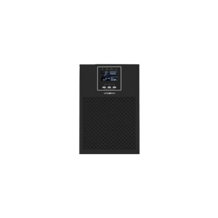 1KVA /1KW UPS torre,120V 60HZ, 2 bat12v-9/ 4 tomas L5-15R. LCD; HID USB, SNMP slot , RS232. cargador ajustable 1-12 amp.. Opción banco baterias externos.