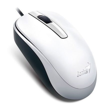 Mouse GENIUS DX-120 USB Alambrico COLOR Blanco