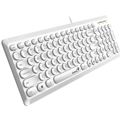 TECLADO USB BLANCO Q200
