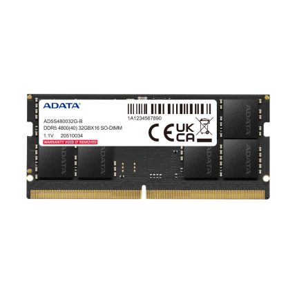 MEMORIA ADATA RAM PORTATIL DDR5 32GB BUS 4800