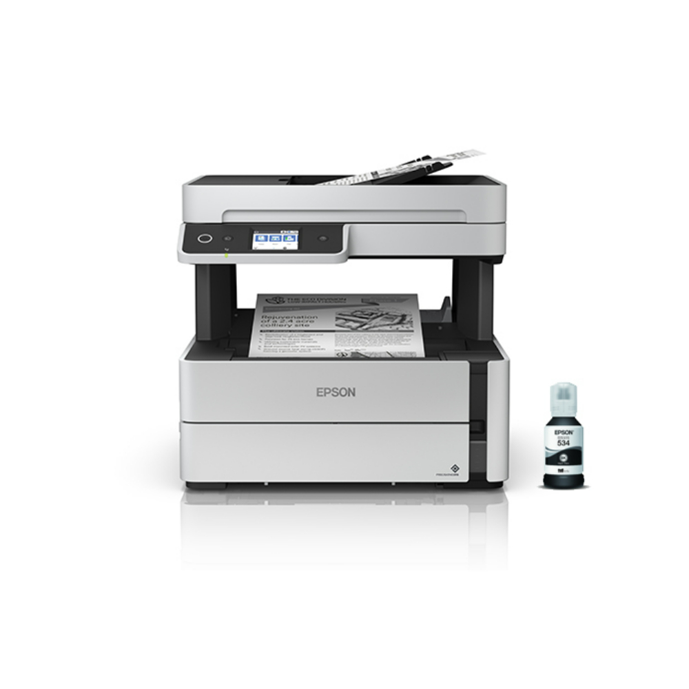 Impresora Multifuncional EPSON Ecotank Monocromático M3170 COLOR Blanco Impresora Multifuncional EPSON Ecotank Monocromático M3170 COLOR Blanco