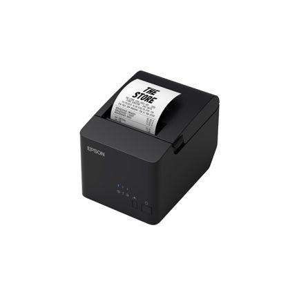 Impresora Epson Térmica de Recibos TM-T20IIIL-001; 80mm/48mm, Puerto USB +Serial, Incluye Fuente. (Garantia 1 Año).