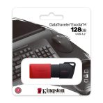 Usb Kingston 128GB 3.2 Gen1 DataTraveler Exodia M (Black + Red)